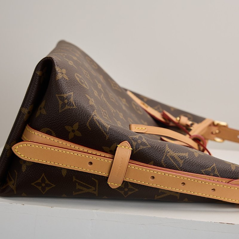 二手Lv Carryall 小號老花/晶片款-10