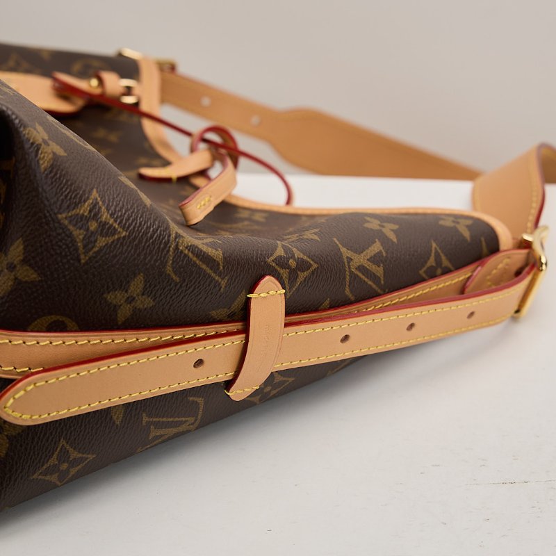 二手Lv Carryall 小號老花/晶片款-11