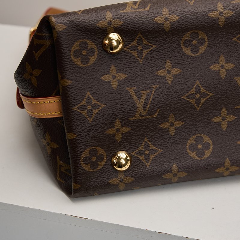 二手Lv Carryall 小號老花/晶片款-13