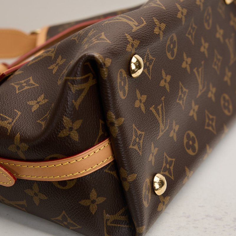 二手Lv Carryall 小號老花/晶片款-16