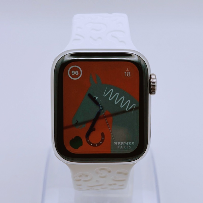 T822）美品 正常稼動 Apple Watch 蘋果錶 HERMES 愛馬仕 SERIES 5 GPS LTE 40mm 女款 男女皆宜-6