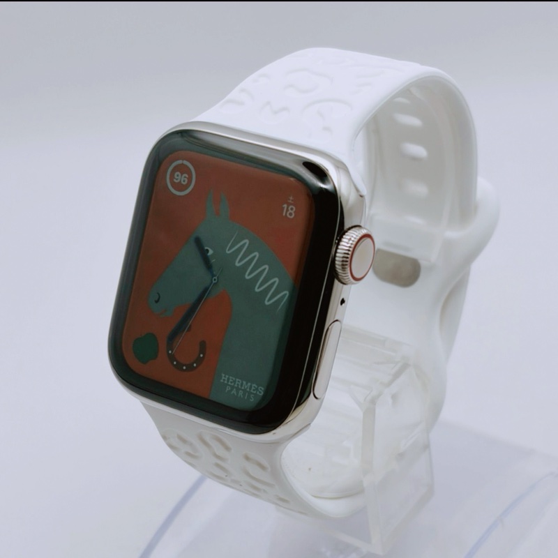 T822）美品 正常稼動 Apple Watch 蘋果錶 HERMES 愛馬仕 SERIES 5 GPS LTE 40mm 女款 男女皆宜-7