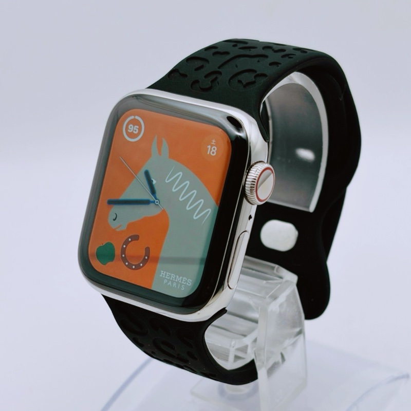 T822）美品 正常稼動 Apple Watch 蘋果錶 HERMES 愛馬仕 SERIES 5 GPS LTE 40mm 女款 男女皆宜-18