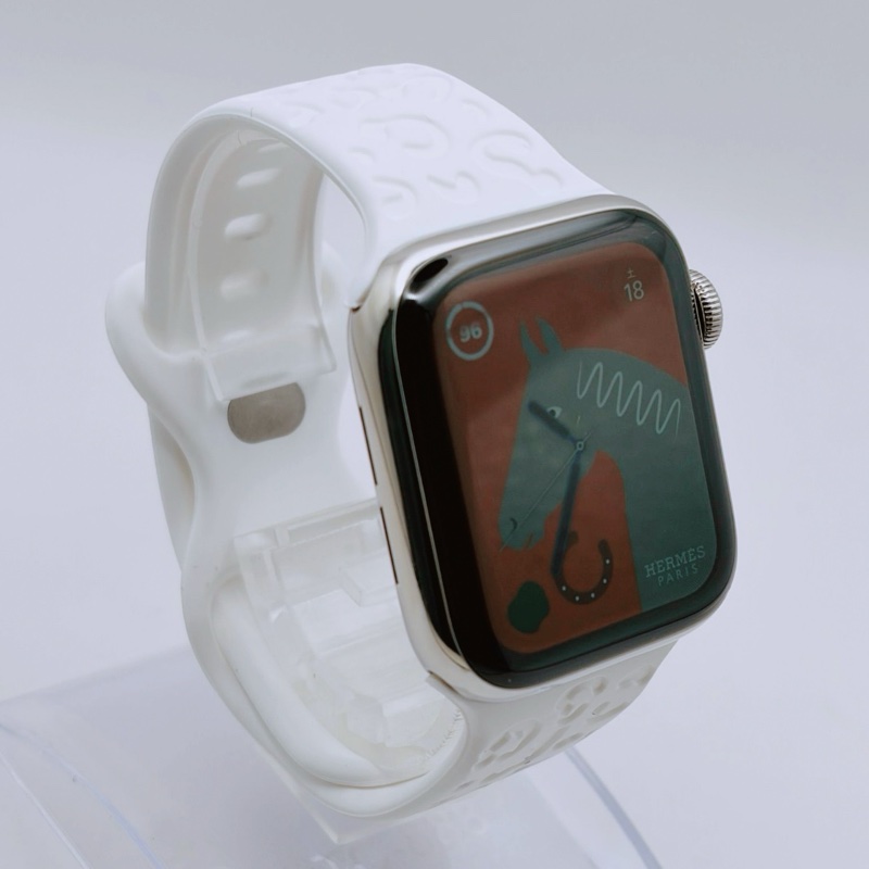 T822）美品 正常稼動 Apple Watch 蘋果錶 HERMES 愛馬仕 SERIES 5 GPS LTE 40mm 女款 男女皆宜-20
