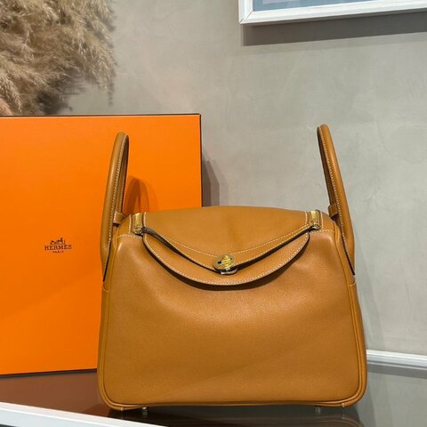 HERMES Lindy 30 - 太妃金 A