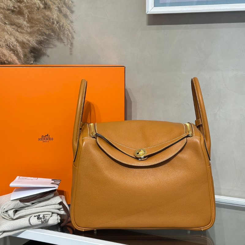 HERMES Lindy 30 - 太妃金 A-11
