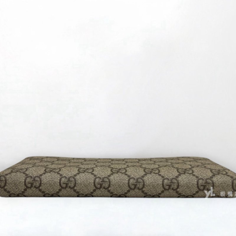S5441-Gucci 老花拉鍊長夾410103-4