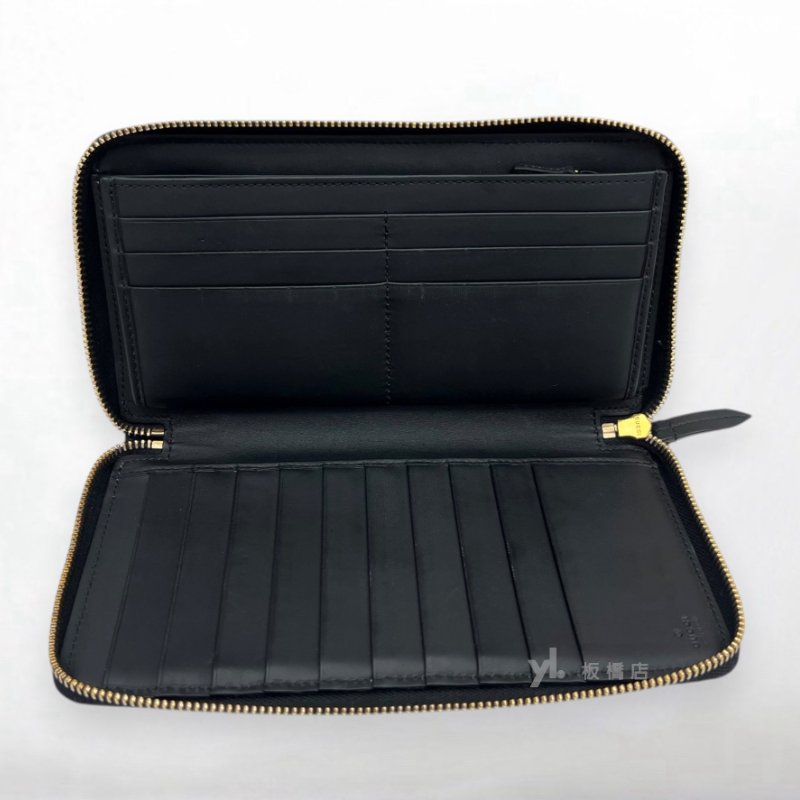 S5441-Gucci 老花拉鍊長夾410103-5