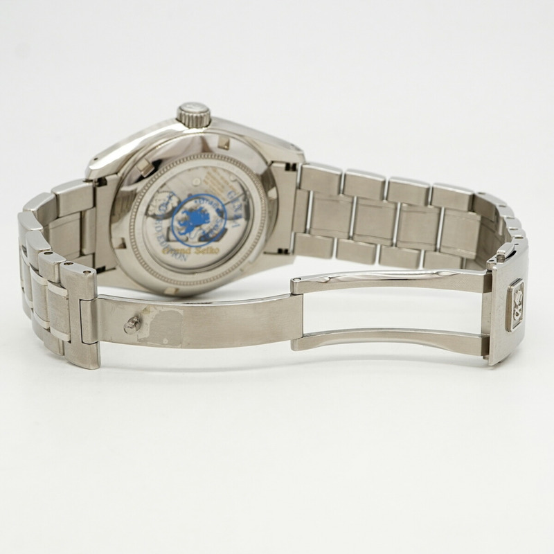 精工 Grand 2024 銀座限量版（530 枚）SBGH317 9S85-01H0 藍色錶盤男士腕錶-3