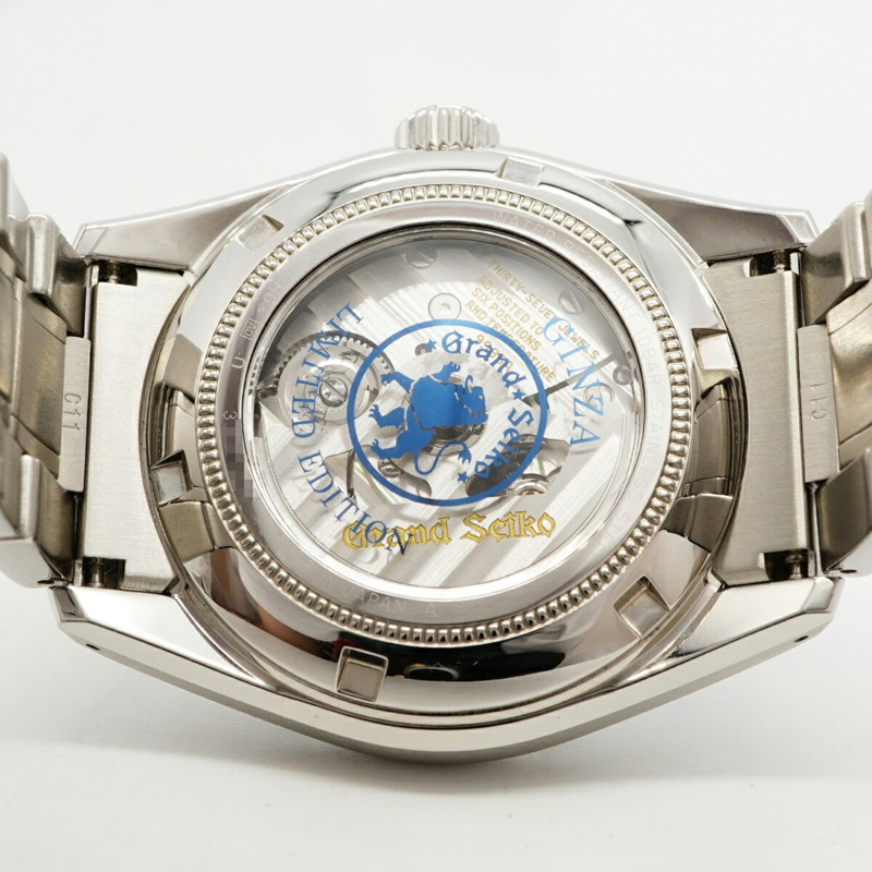 精工 Grand 2024 銀座限量版（530 枚）SBGH317 9S85-01H0 藍色錶盤男士腕錶-4