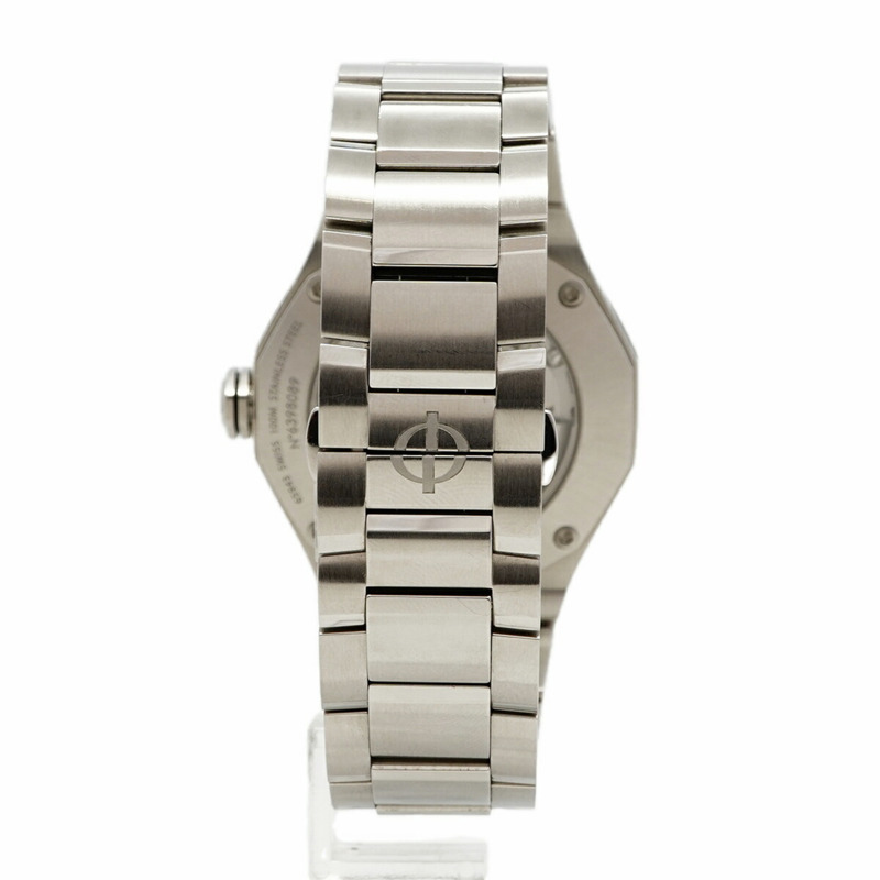 名士 (Baume & Mercier) Riviera Baumatic M0A10702 灰色錶盤男士腕錶-7