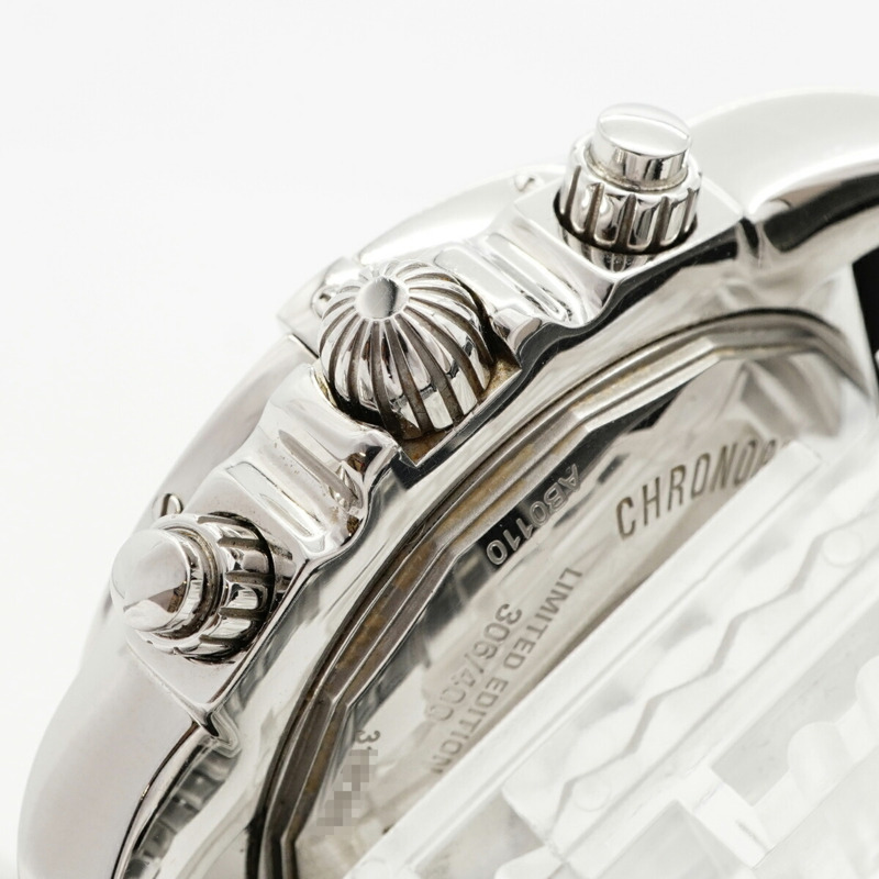 百年靈 Chronomat 44 日本限量版（400 枚）AB01103C BC48 藍色錶盤男士腕錶-7