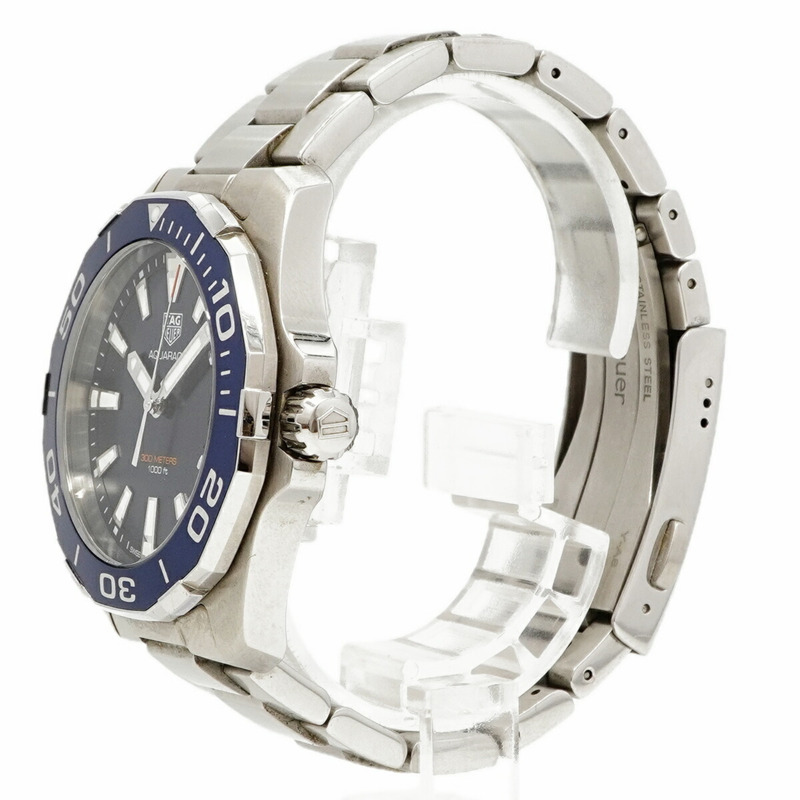 TAG Heuer Aquaracer WAY111C 海軍藍錶盤男士手錶-1