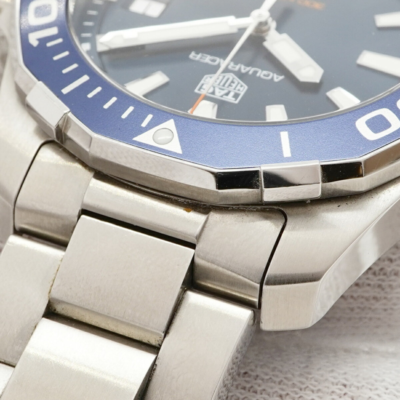TAG Heuer Aquaracer WAY111C 海軍藍錶盤男士手錶-6