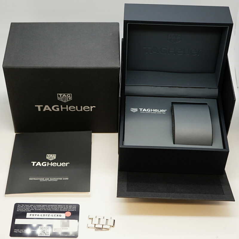 TAG Heuer Aquaracer WAY111C 海軍藍錶盤男士手錶-9
