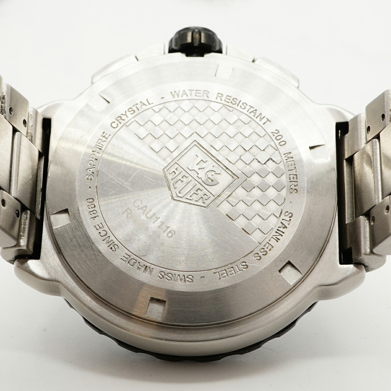 TAG Heuer Formula 1 CAU1116 黑色錶盤男士腕錶-4
