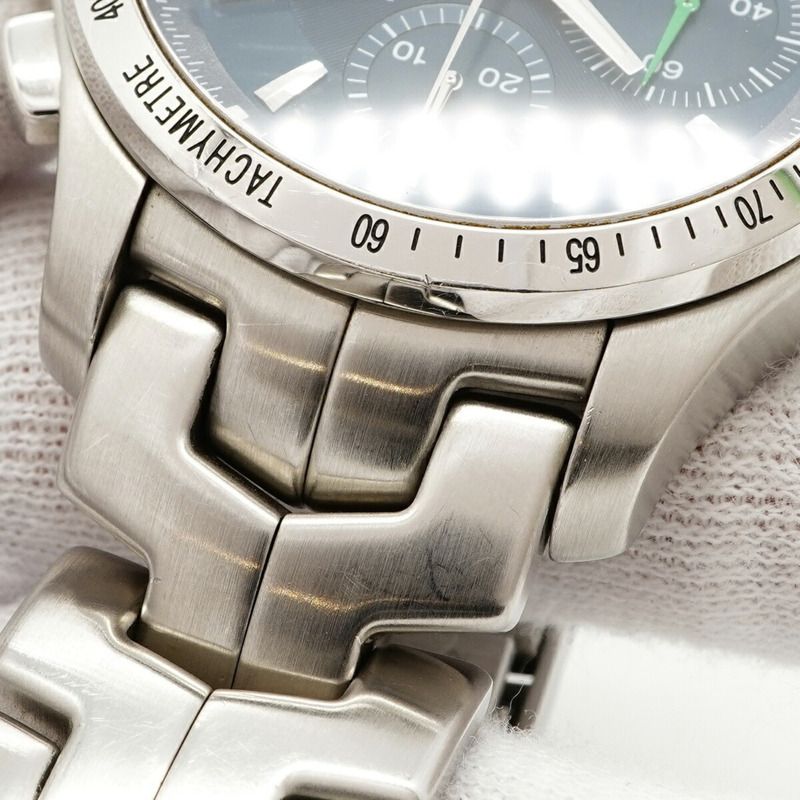 TAG Heuer Link Ayrton Senna 限量版 CJF2113 藍色錶盤男士腕錶-6