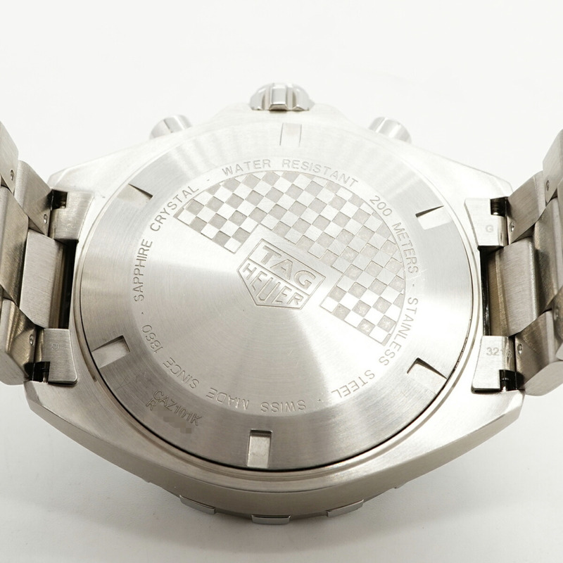TAG Heuer 豪雅一級方程式 CAZ101K 海軍藍錶盤男士腕錶-4