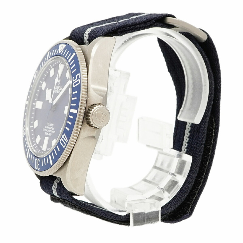帝舵 Pelagos FXD 25707B 24 (25707B 24) 藍色錶盤男士腕錶-1
