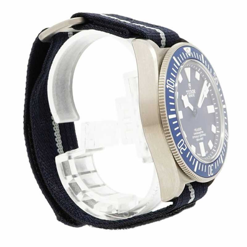帝舵 Pelagos FXD 25707B 24 (25707B 24) 藍色錶盤男士腕錶-2