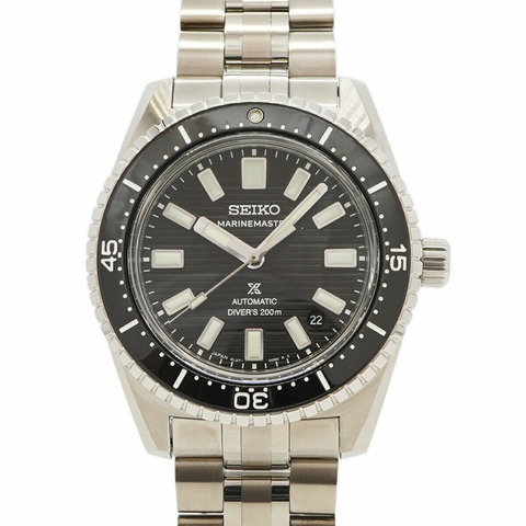 精工 Prospex Marine Master SBEN011 6L37-00B0 黑色錶盤男士腕錶
