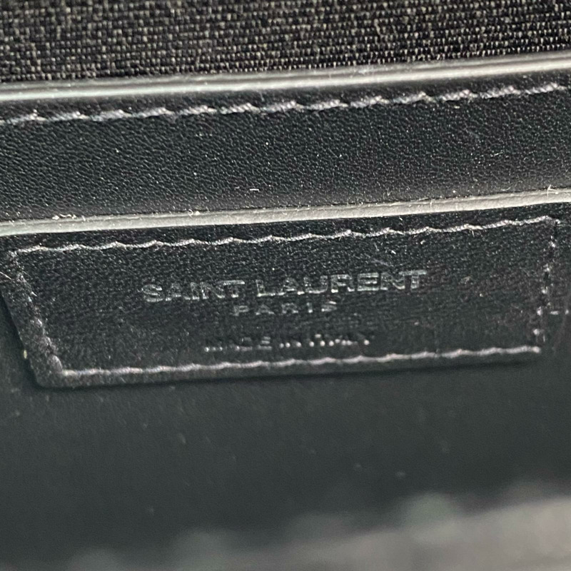 �� SAINT LAURENT ������ Black Crocodile Embossed Calfskin Kate Chain Shoulder Bag �K�F�k���ؖ䏬���獽�Y���w�� GAB354119-267008316-12