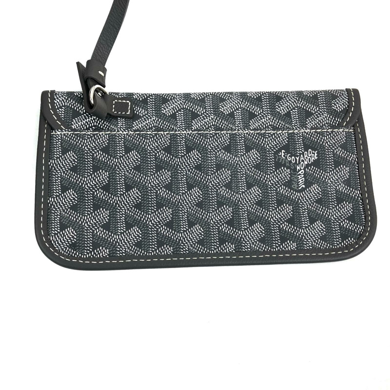 △ GOYARD 高雅德 Grey Coated Canvas Saint Louis PM Tote Bag 灰色塗層帆布托特袋-267008422-15