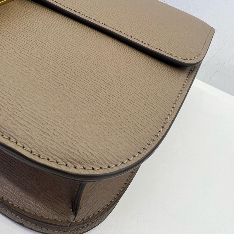 99新 Celine/賽琳 牙簽紋Box單肩包 無配件-3