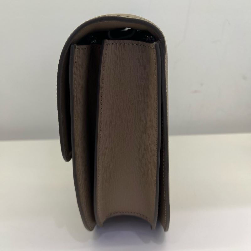 99新 Celine/賽琳 牙簽紋Box單肩包 無配件-11