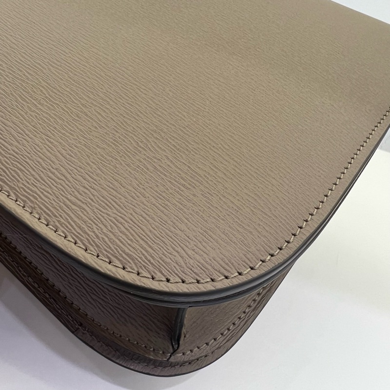 99新 Celine/賽琳 牙簽紋Box單肩包 無配件-12
