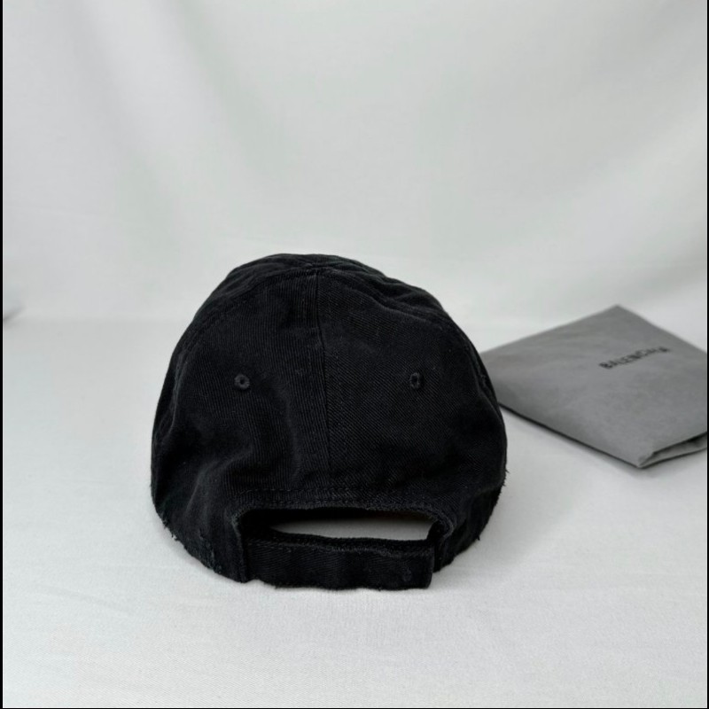 BALENCIAGA 巴黎世家 刷破帽 破壞帽-3
