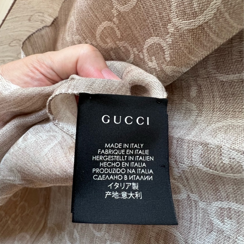 Gucci 絲巾 圍巾（全新閒置品）-3