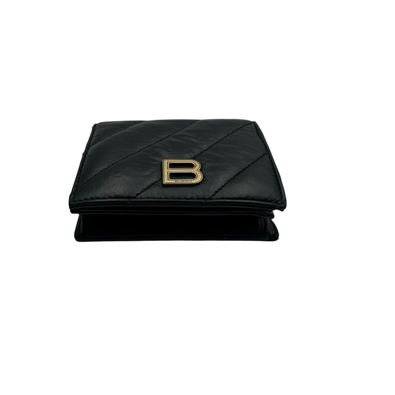 【美收精品】Balenciaga 黑短夾C-483【隔月月中將轉賣至日本 上架期限30天】-4