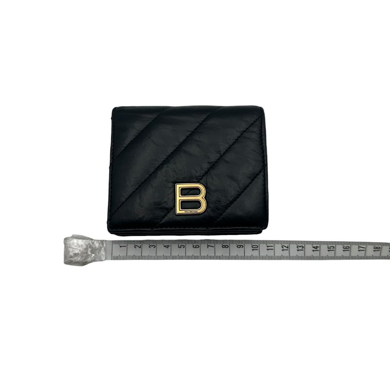 【美收精品】Balenciaga 黑短夾C-483【隔月月中將轉賣至日本 上架期限30天】-9