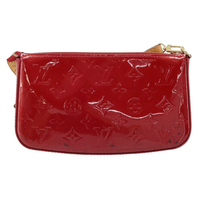 【日本直送】路易威登 Vernis Pochette 配件包 Pomme D'amour M91577 正品 BSZ522-2