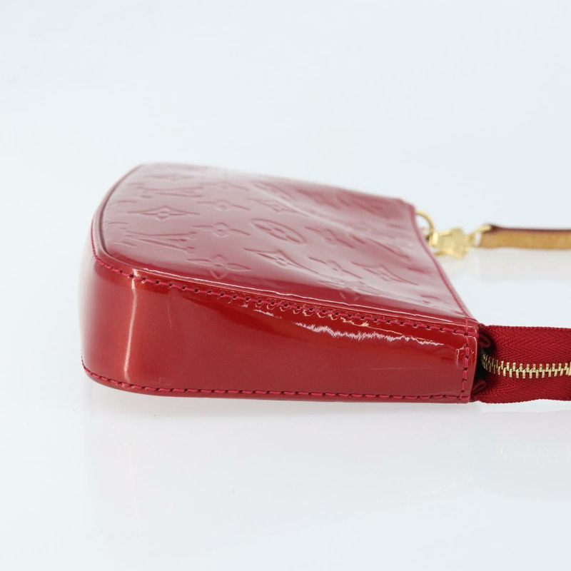 【日本直送】路易威登 Vernis Pochette 配件包 Pomme D'amour M91577 正品 BSZ522-3