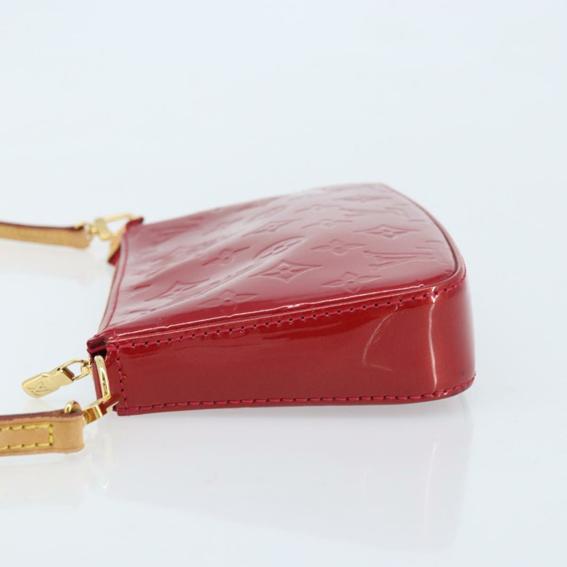 【日本直送】路易威登 Vernis Pochette 配件包 Pomme D'amour M91577 正品 BSZ522-4