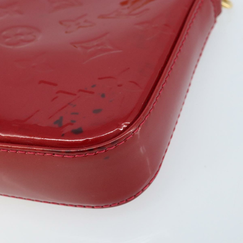 【日本直送】路易威登 Vernis Pochette 配件包 Pomme D'amour M91577 正品 BSZ522-11
