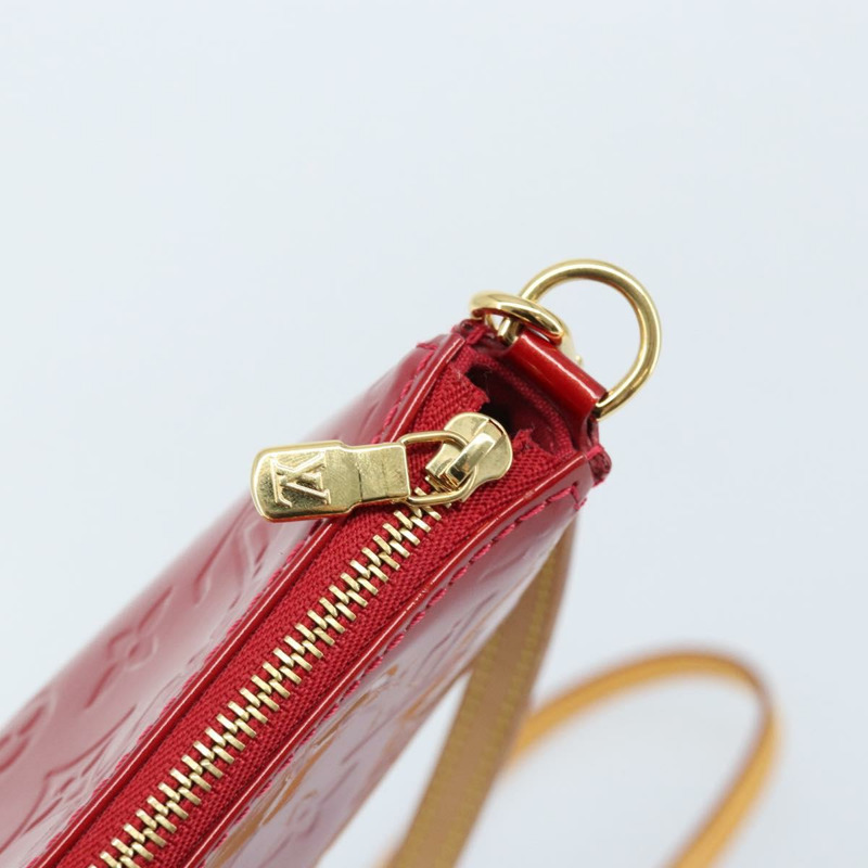 【日本直送】路易威登 Vernis Pochette 配件包 Pomme D'amour M91577 正品 BSZ522-14