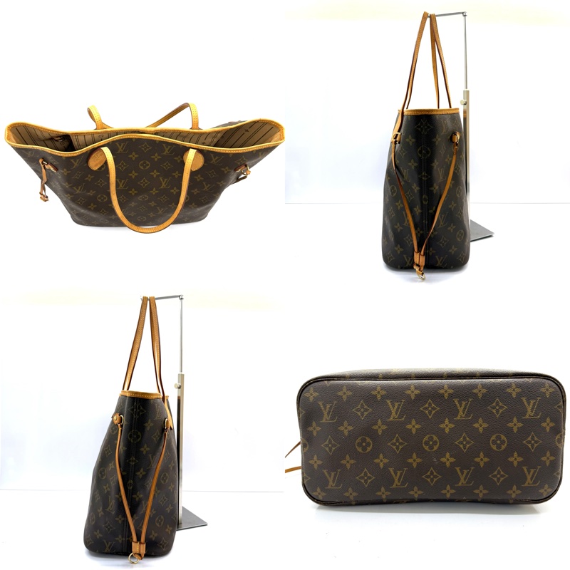 LOUIS VUITTON 路易威登 老花 NEVERFULL MM 肩背包 M40156-2
