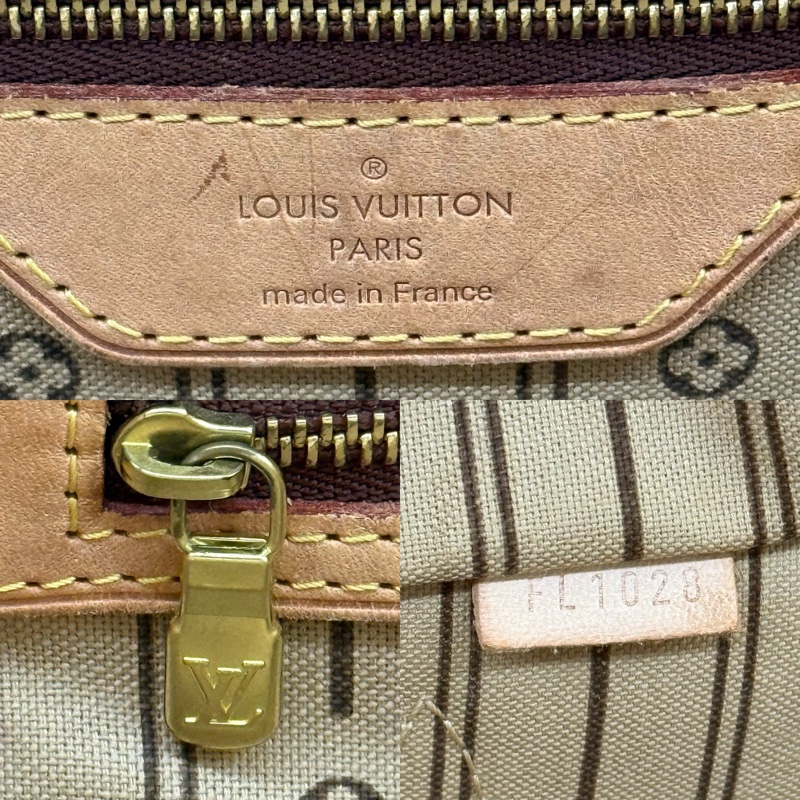 LOUIS VUITTON 路易威登 老花 NEVERFULL MM 肩背包 M40156-6