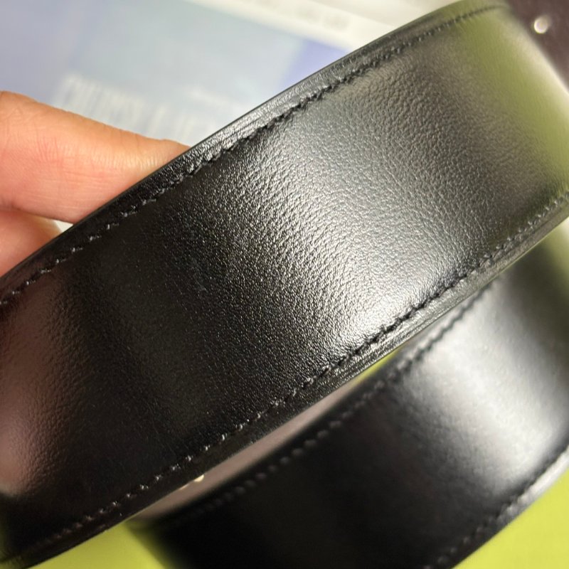 ::HERMES:: Constance皮帶釦 & 黑x咖雙面皮腰帶90公分 寬度3.8-15