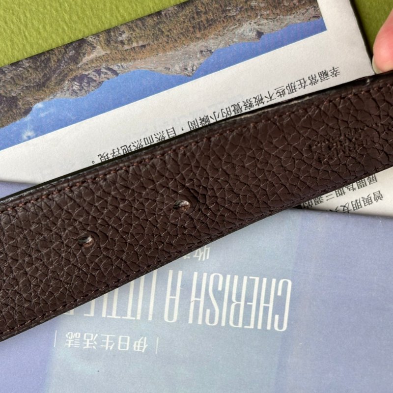 ::HERMES:: Constance皮帶釦 & 黑x咖雙面皮腰帶90公分 寬度3.8-23