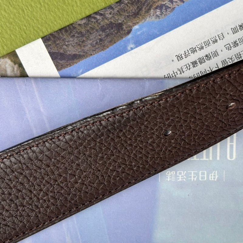 ::HERMES:: Constance皮帶釦 & 黑x咖雙面皮腰帶90公分 寬度3.8-24