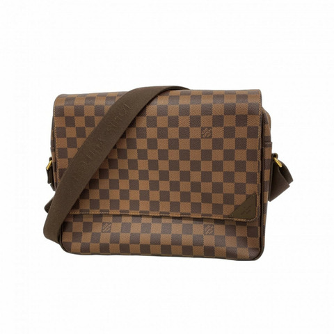 路易威登 Damier Shelton 中型單肩包 N41149 Ebene 男士 OP001173