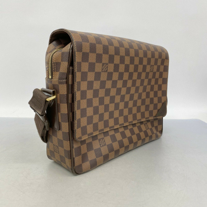 路易威登 Damier Shelton 中型單肩包 N41149 Ebene 男士 OP001173-1