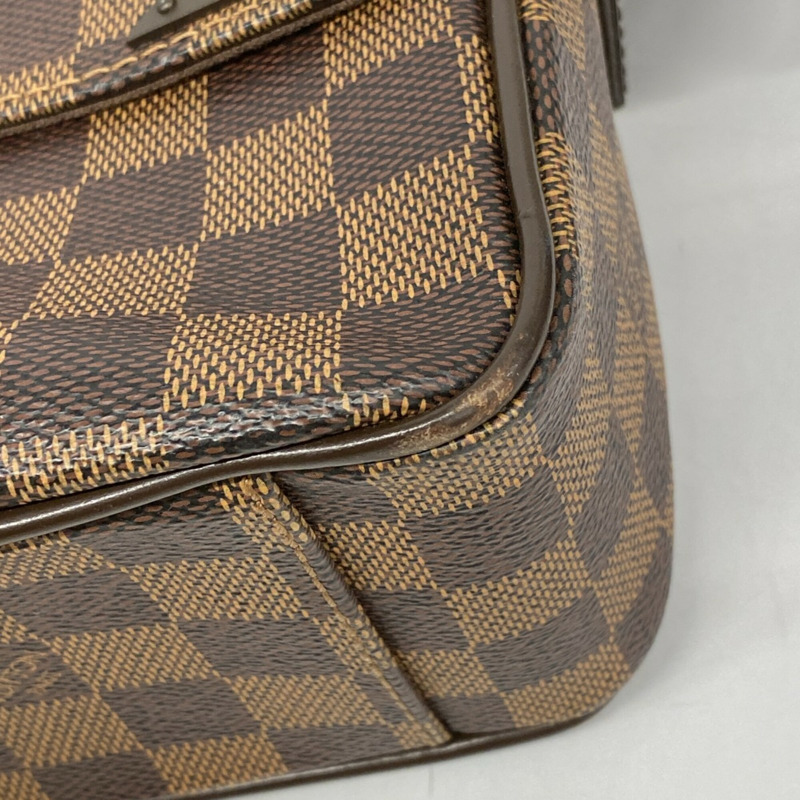 路易威登 Damier Shelton 中型單肩包 N41149 Ebene 男士 OP001173-5