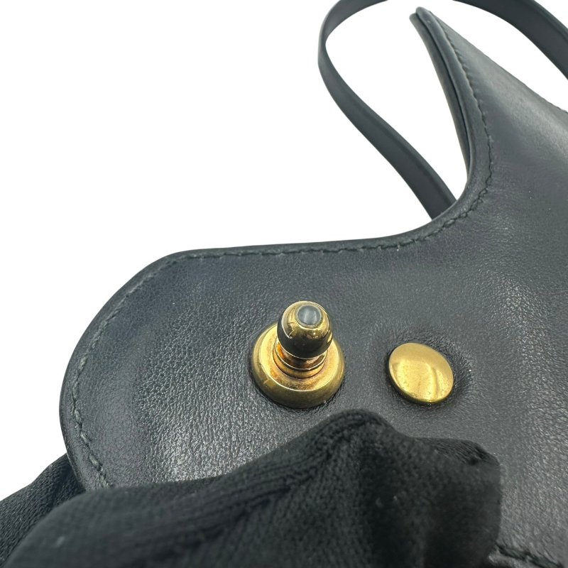 【美收精品】Gucci 黑色肩背包 C-485【隔月月中將轉賣至日本 上架期限30天】-9