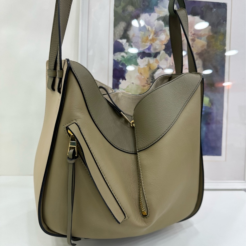 LOEWE/羅意威 Hammock吊床包 二條肩帶-6