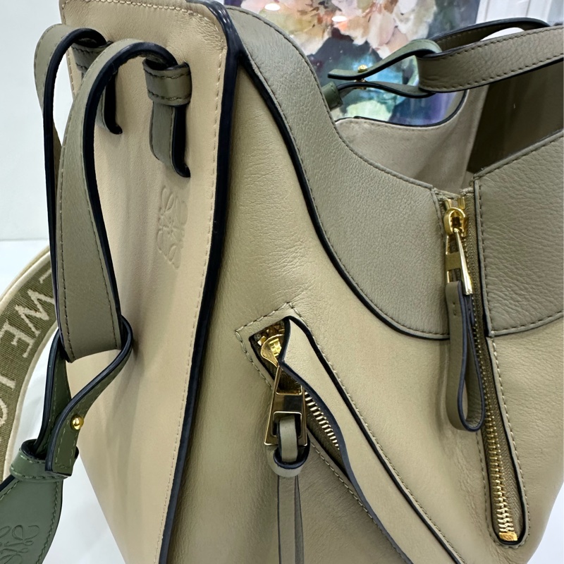 LOEWE/羅意威 Hammock吊床包 二條肩帶-7